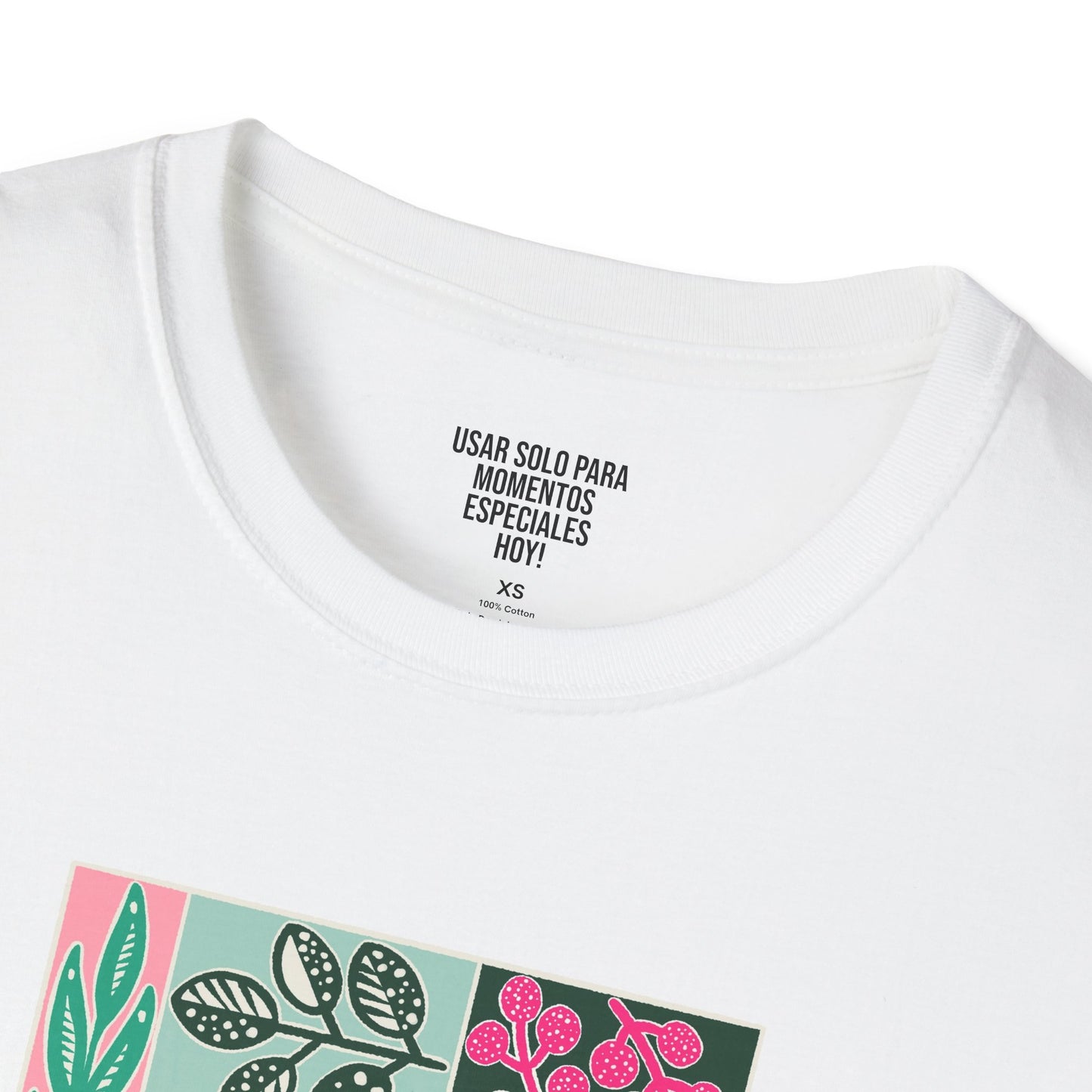 Floral Unisex T-Shirt - Embrace the Power of Flowers -Echale flores a la vida.