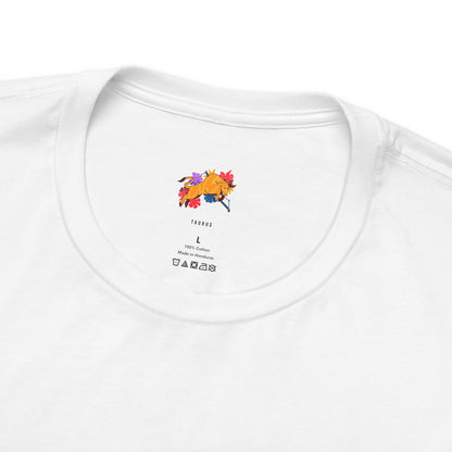 Taurus Zodiac Flower Tee – Cosmic Bloom | Astrology Shirt Gift