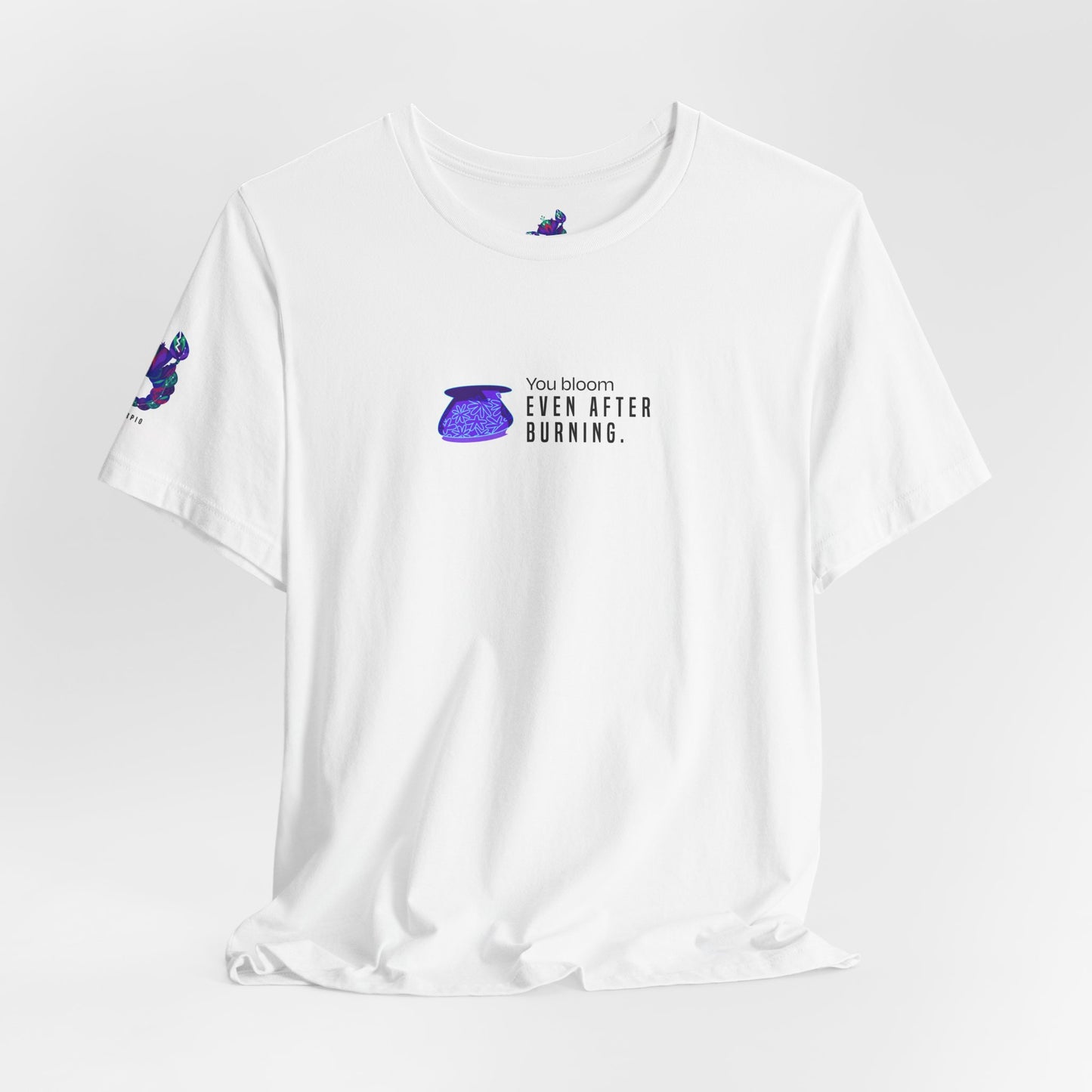 Scorpio Zodiac Flower Tee – Cosmic Bloom | Astrology Shirt Gift