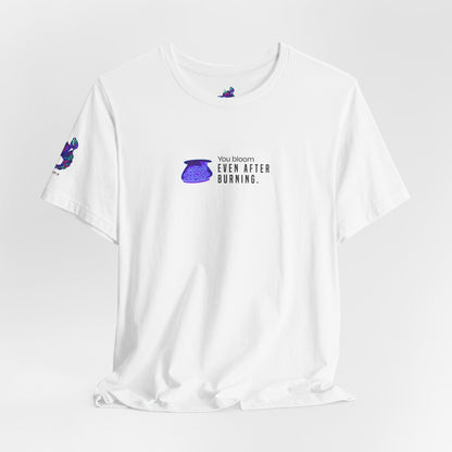 Scorpio Zodiac Flower Tee – Cosmic Bloom | Astrology Shirt Gift