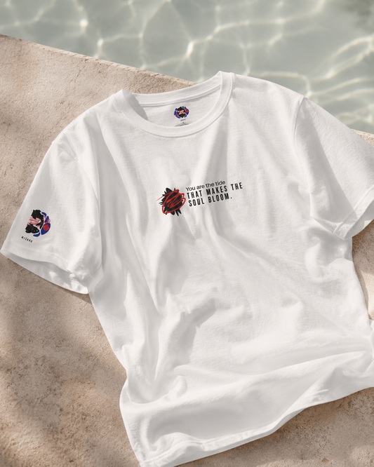 Pisces Zodiac Flower Tee – Cosmic Bloom | Astrology Shirt Gift