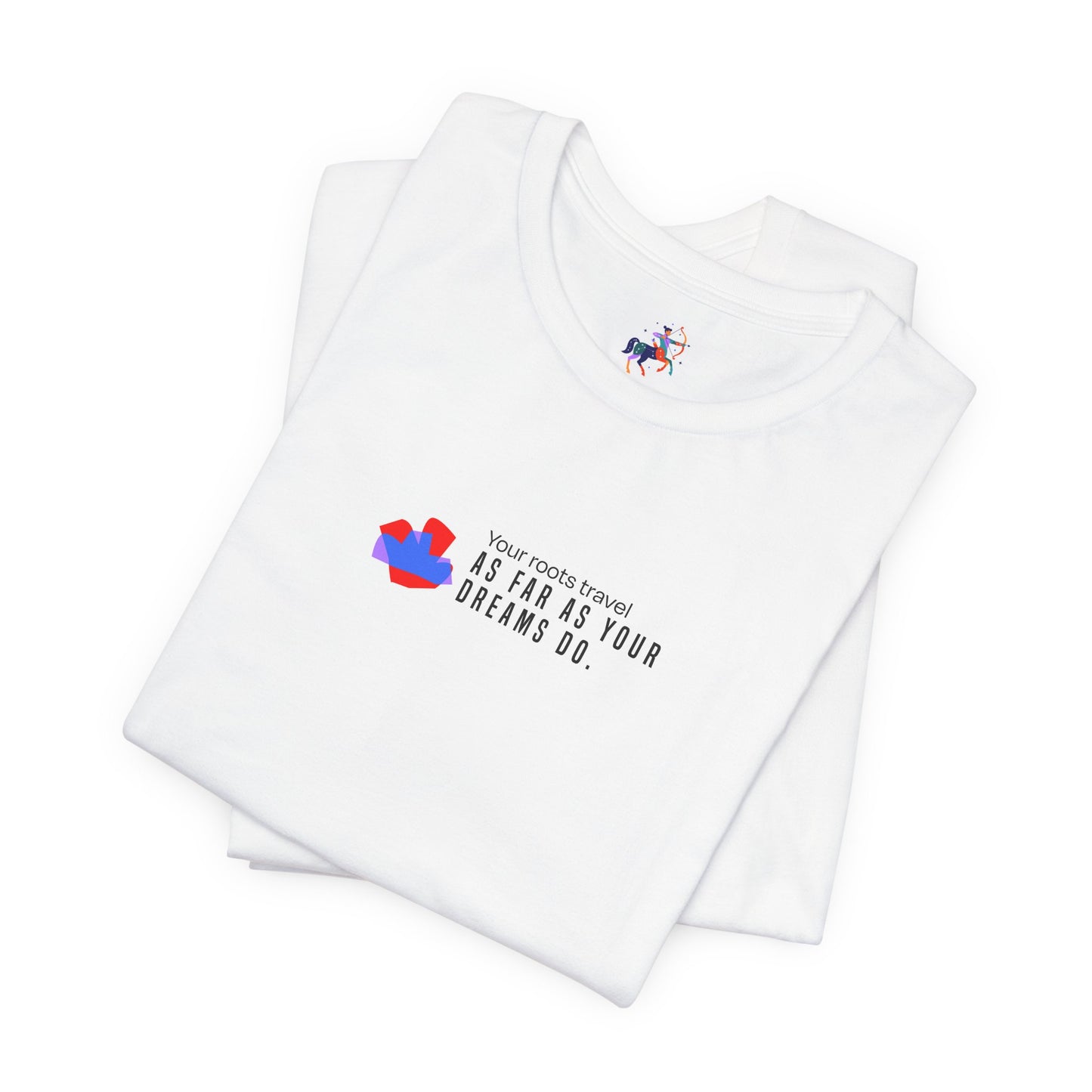 Sagittarius Zodiac Flower Tee – Cosmic Bloom | Astrology Shirt Gift