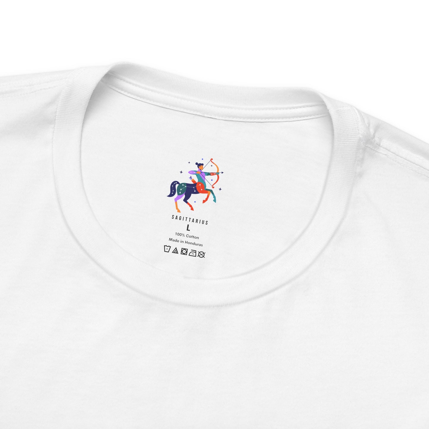 Sagittarius Zodiac Flower Tee – Cosmic Bloom | Astrology Shirt Gift