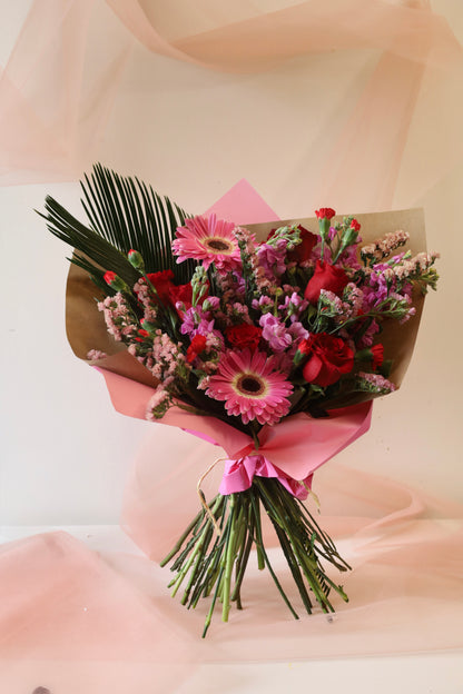 Bouquet S (Small) – Roses & Gerberas | Miami